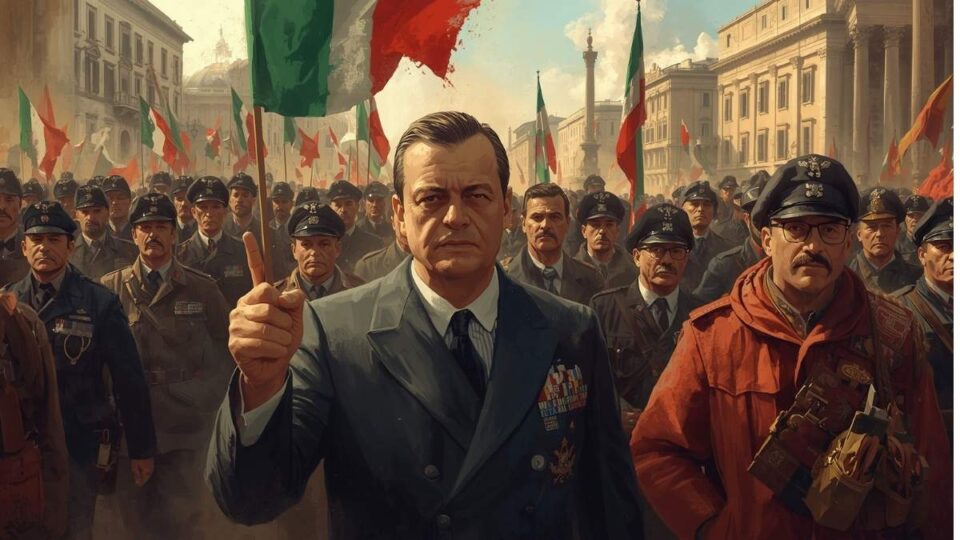 hur kom fascisterna till makten i italien
