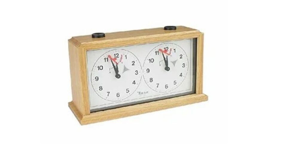 Tischling Stone Weighted Clock