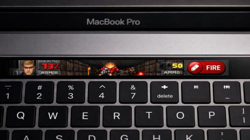 Doom on Mac Touch Bar