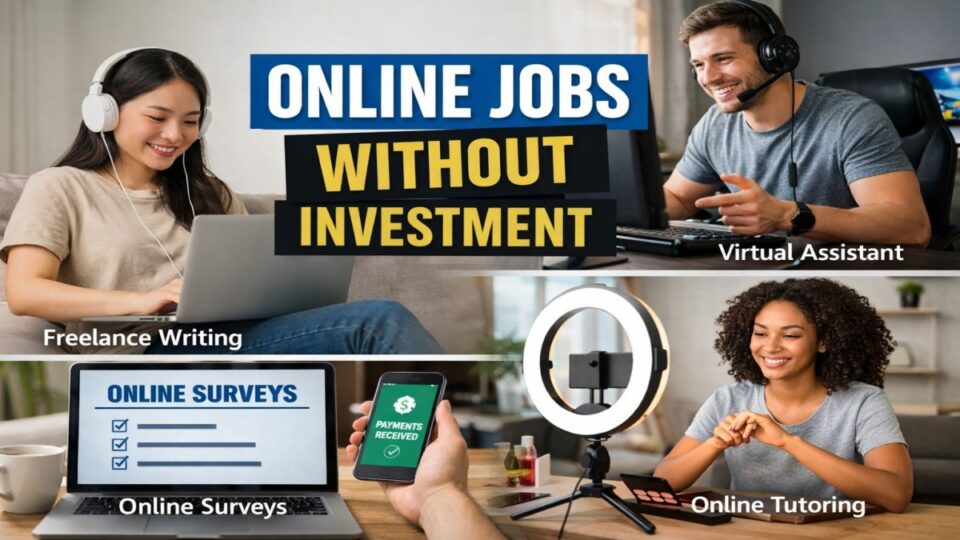 Online Jobs Without Investment