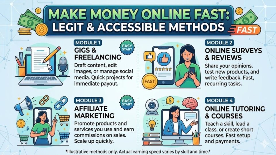 How to Make Money Online Fast