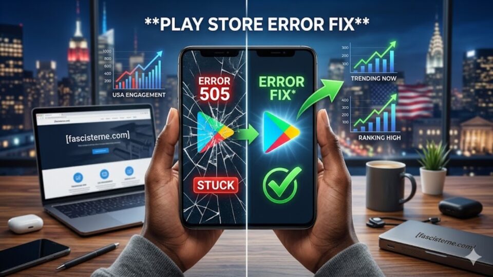 Play Store Error Fix