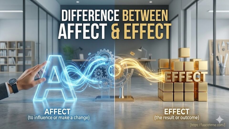 Difference Between Affect and Effect